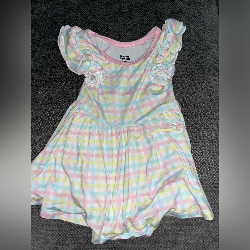 Bamboo bodysuit dress 12-18 months